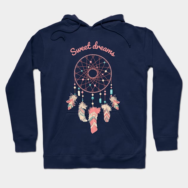 sweet dreams dream catcher Hoodie by Pop on Elegance